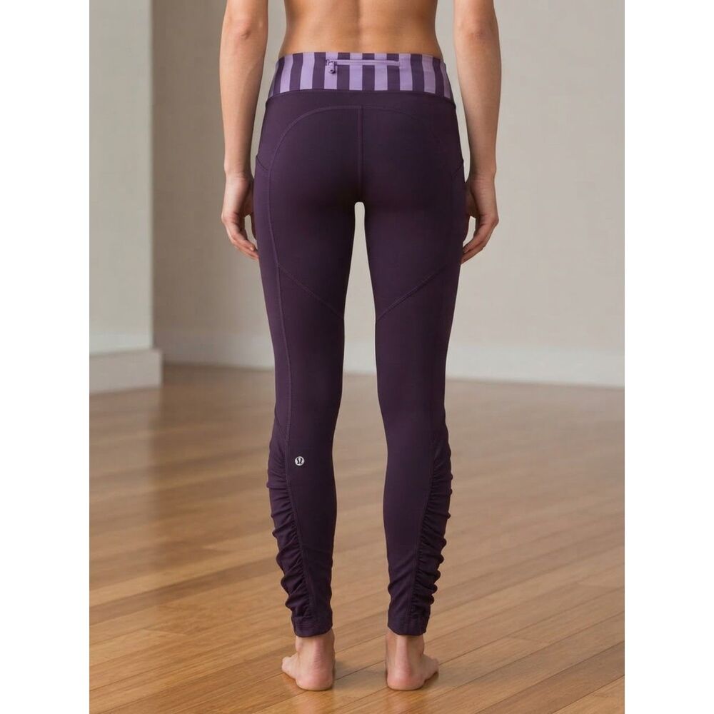 Lululemon Purple Activewear Top Size 6 Gently Used